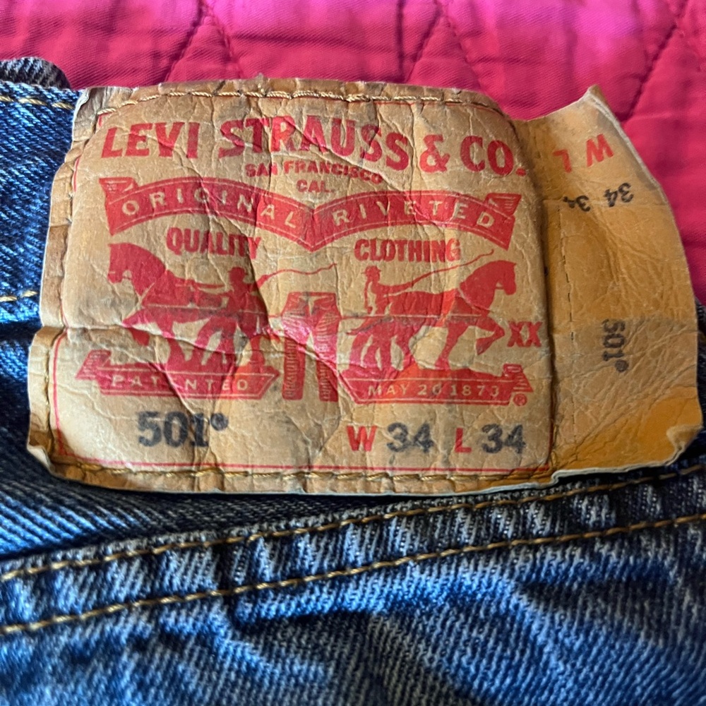 Levi's Blue Denim Jeans